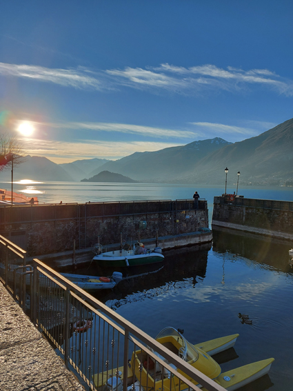 View of the Como Lake